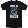 Batman - Not On My Watch Adult Tall Fit Short Sleeve