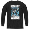 Batman - Not On My Watch L - S Youth