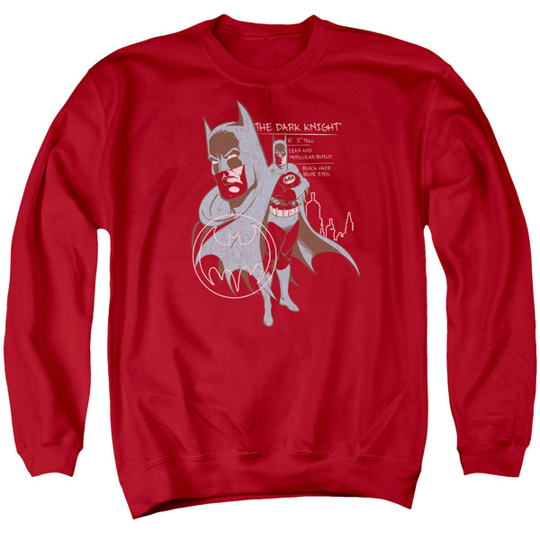 Batman - Lean And Muscular Adult Crewneck Sweatshirt