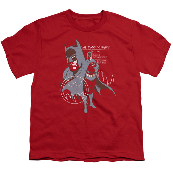 Batman - Lean And Muscular Youth Short Sleeve