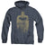 Batman - Gold Silhouette Adult Heather Hoodie