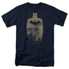 Batman - Gold Silhouette Adult Regular Fit Short Sleeve