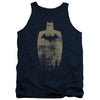 Batman - Gold Silhouette Adult Tank Top