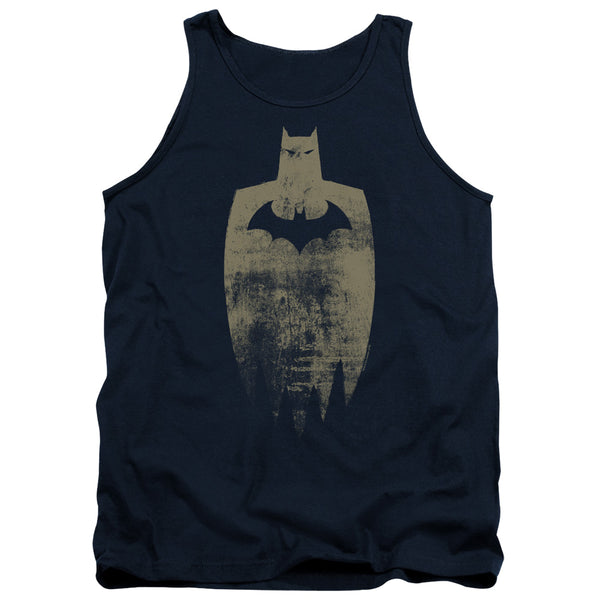 Batman - Gold Silhouette Adult Tank Top