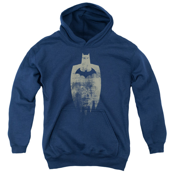 Batman - Gold Silhouette Youth Hooded Sweatshirt