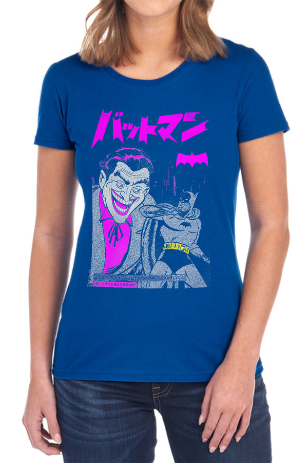 Batman - Kanji Cover Women's Short Sleeve