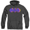 Batman - Tri Colored Symbol Adult Heather Hoodie