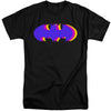 Batman - Tri Colored Symbol Adult Tall Fit Short Sleeve