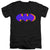 Batman - Tri Colored Symbol Adult Slim Fit V Neck Cotton