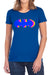 Batman - Tri Colored Symbol Women's Short Sleeve