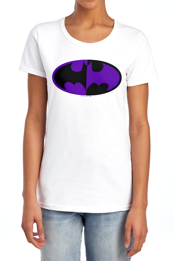 Batman - Split Symbol Women's Short Sleeve