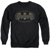 Batman - Aztec Fill Adult Crewneck Sweatshirt