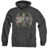 Batman - 80Th Shield Adult Heather Hoodie