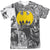 Batman - Collage Adult Regular Fit Short Sleeve 100% Poly