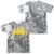 Batman - Collage (Front - Back Print) Adult Regular Fit Short Sleeve 65 - 35 Poly - Cotton