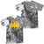 Batman - Collage (Front - Back Print) Adult Regular Fit Short Sleeve 100% Poly