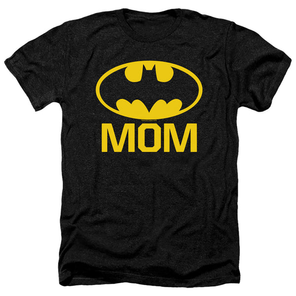 Batman - Bat Mom Adult Regular Fit Heather Short Sleeve