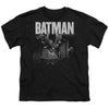 Batman - Light Blueline Youth Short Sleeve