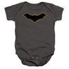 Batman - Batman Logo Yellow Outline Infant Snapsuit