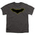 Batman - Batman Logo Yellow Outline Youth Short Sleeve