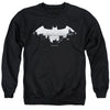 Batman - Bat Logo Cityscape Adult Crewneck Sweatshirt