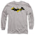 Batman - Batman Torn Gotham Logo Adult Long Sleeve