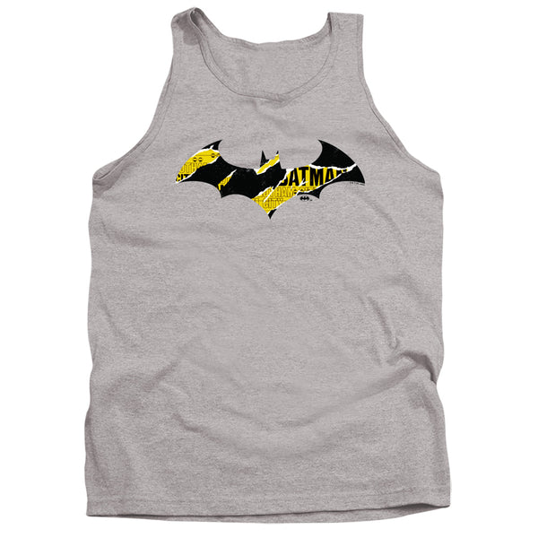 Batman - Batman Torn Gotham Logo Adult Tank Top
