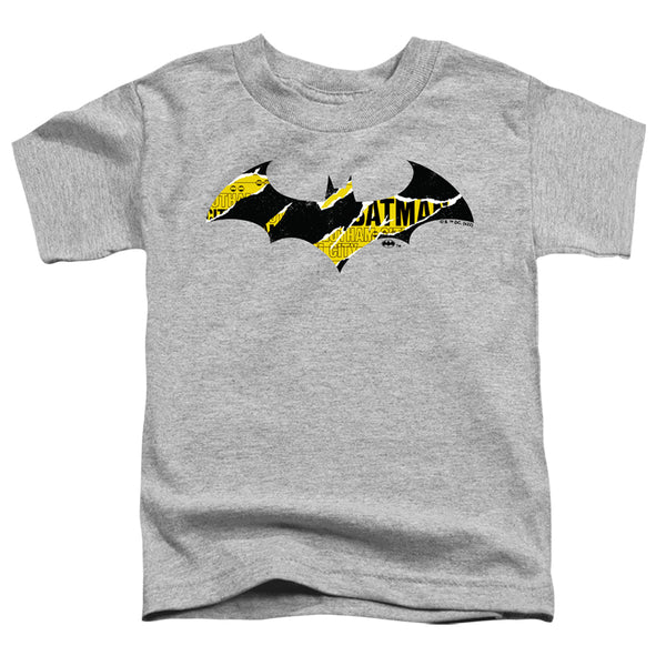 Batman - Batman Torn Gotham Logo Toddler Short Sleeve