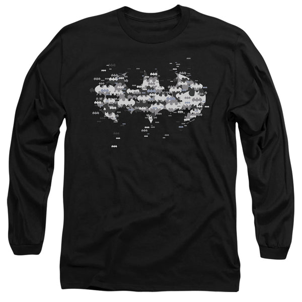 Batman - Multi Bat Logo Adult Long Sleeve