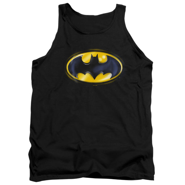 Batman - Batman Airbrush Logo Adult Tank Top