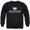 Batman - Wayne Industries Black Adult Crewneck Sweatshirt