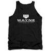 Batman - Wayne Industries Black Adult Tank Top