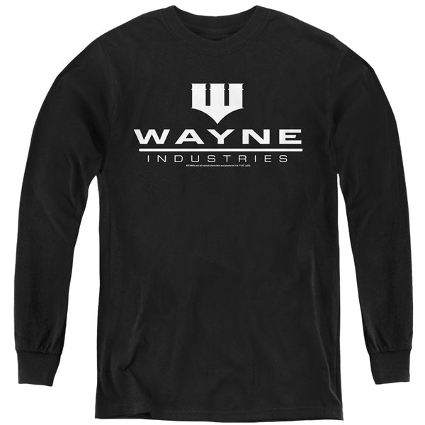 Batman - Wayne Industries Black L - S Youth