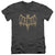 Batman Classic Tv - Vintage Logo Adult Slim Fit V Neck Cotton