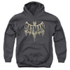 Batman Classic Tv - Vintage Logo Youth Hooded Sweatshirt