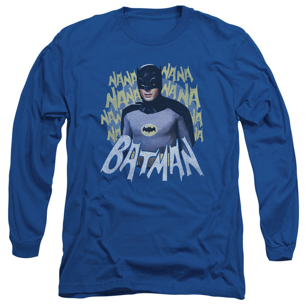 Batman Classic Tv - Theme Song Adult Long Sleeve