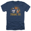 Batman Classic Tv - Dynamic Adult Regular Fit Heather Short Sleeve