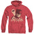 Batman Classic Tv - Bat Signal Adult Heather Hoodie