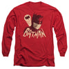 Batman Classic Tv - Bat Signal Adult Long Sleeve