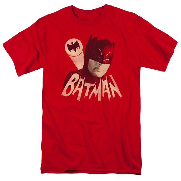Batman Classic Tv - Bat Signal Adult Regular Fit Short Sleeve