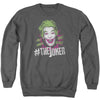 Batman Classic Tv - #Joker Adult Crewneck Sweatshirt