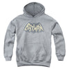 Batman Classic Tv - Show Logo Youth Hooded Sweatshirt