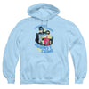 Batman Classic Tv - Courageous Warriors Adult Pullover Hoodie