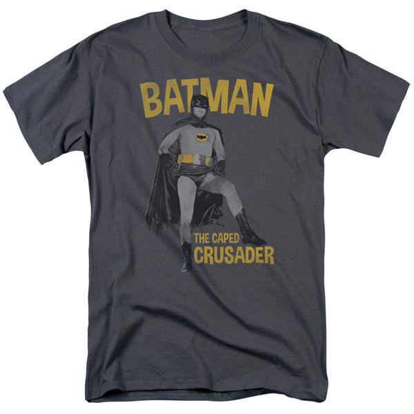Batman Classic Tv - Caped Crusader Adult Regular Fit Short Sleeve