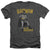 Batman Classic Tv - Caped Crusader Adult Regular Fit Heather Short Sleeve
