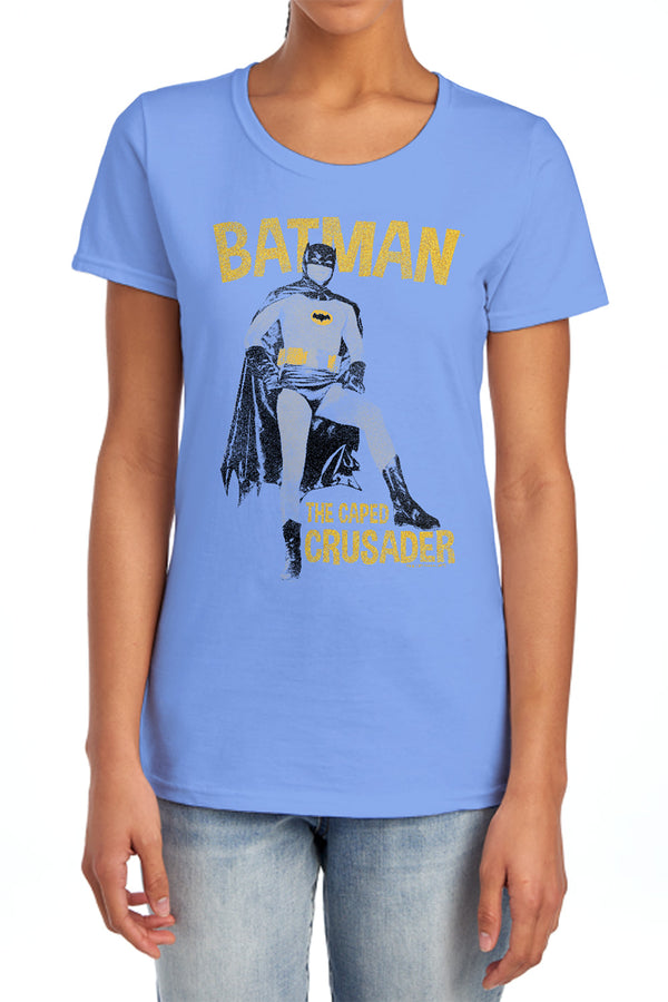 Batman Classic Tv - Caped Crusader Women's Short Sleeve