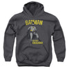 Batman Classic Tv - Caped Crusader Youth Hooded Sweatshirt