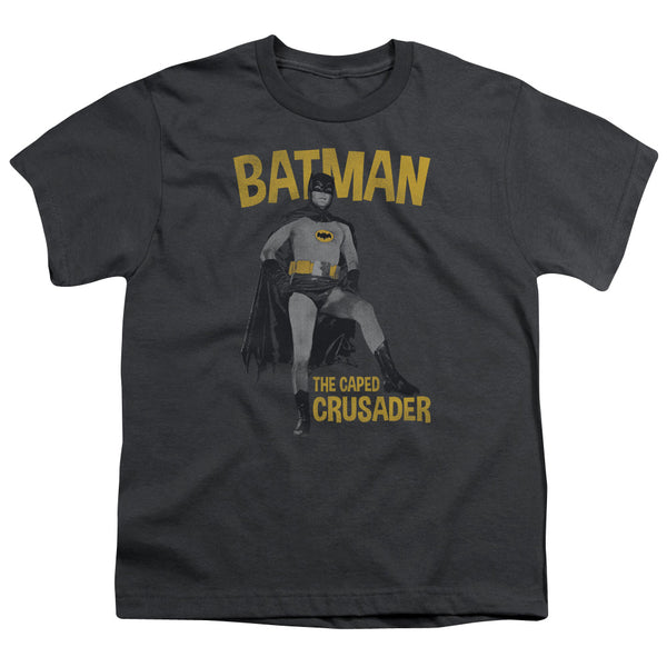 Batman Classic Tv - Caped Crusader Youth Short Sleeve