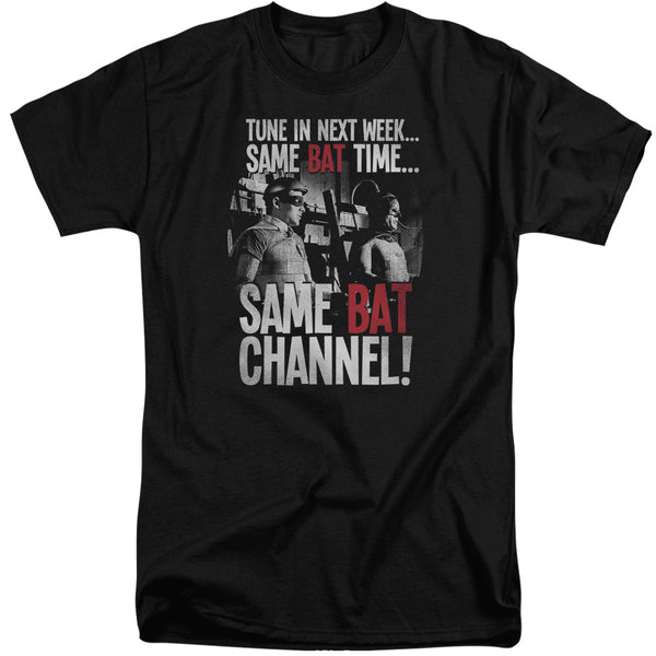 Batman Classic Tv - Bat Channel Adult Tall Fit Short Sleeve