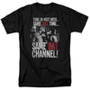 Batman Classic Tv - Bat Channel Adult Regular Fit Short Sleeve
